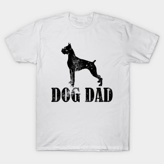 Boxer Dog Dad T-Shirt by AstridLdenOs